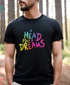 Coldplay Shirt Adult Large Head Full of Dreams 2017