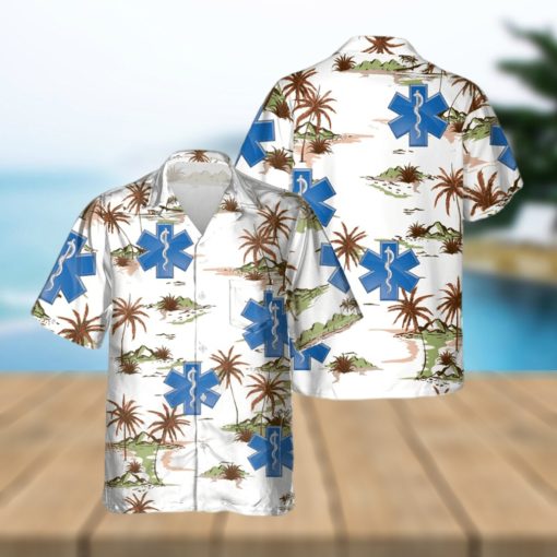 AWESOME EMT  AOP POCKET HAWAIIAN SHIRT