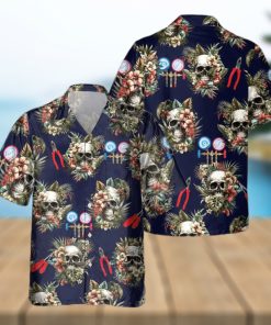 AWESOME HVAC TECH AOP POCKET HAWAIIAN SHIRT FtpwpiGcP