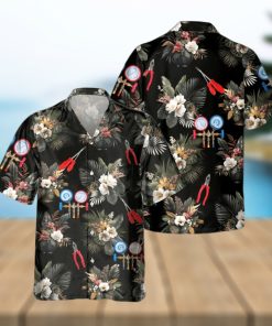 AWESOME HVACTECH AOP POCKET HAWAIIAN SHIRT