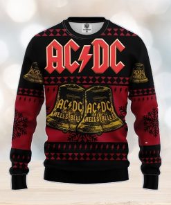 Acdc Red Ugly Christmas Sweater Amazing Gift Men And Women Christmas Gift