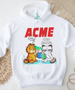 Acme garfield I hate monday grumpy cat I hate all days shirt