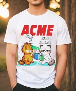 Acme garfield I hate monday grumpy cat I hate all days shirt