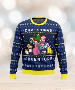 NFL New York Giants Ugly Christmas Sweater Grinch And Scooby-Doo