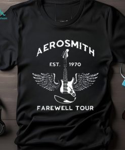 Aerosmith Farewell Tour 2023 Est 1970 Merch, Rock Music Farewell