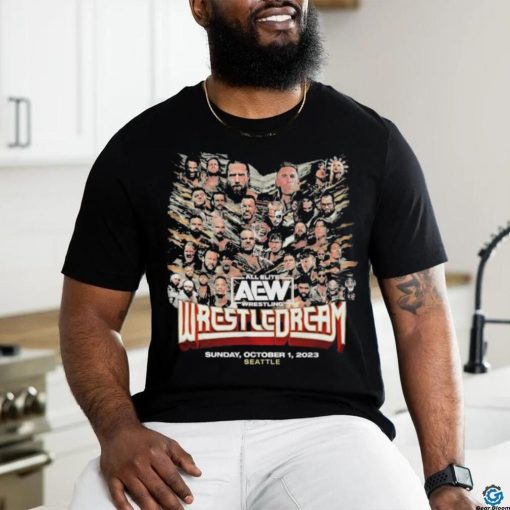 Aew Wrestledream 2023 Matchups Event Shirt