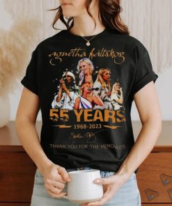 Agnetha Faltskog 55 Years 1968 – 2023 Thank You For The Memories Signature T Shirt