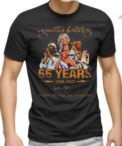 Agnetha Faltskog 55 Years 1968 – 2023 Thank You For The Memories Signature T Shirt