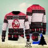 Lowa State Cyclones Football Team Logo Ugly Christmas Sweater Custom Name Christmas For Fans