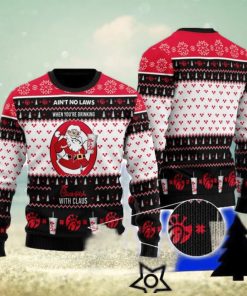 Buffalo Bills Christmas Pine Tree Patterns Pattern Knitted Ugly Christmas  Sweater AOP Gift For Men And Women