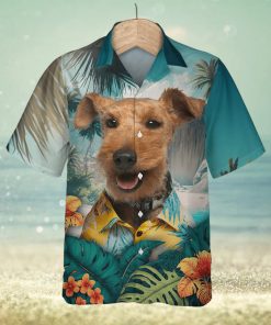 Airedale Terrier Yorkshire’S Pride In 3D Hawaiian Tropical Shirt