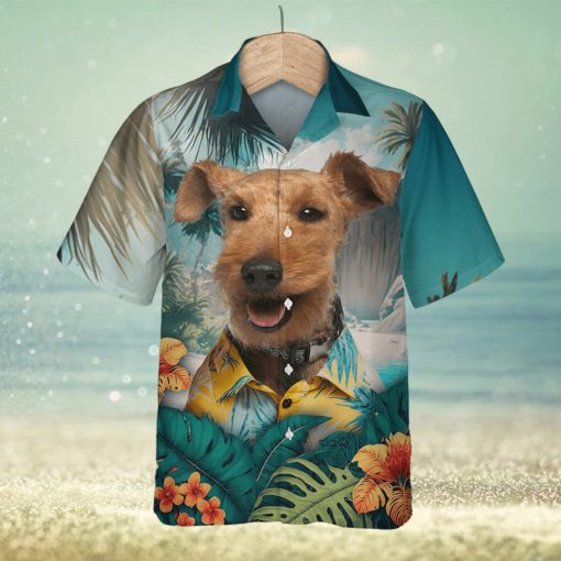 Airedale Terrier Yorkshire’S Pride In 3D Hawaiian Tropical Shirt