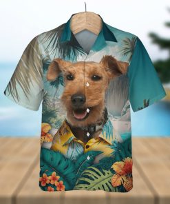 Airedale Terrier Yorkshire’S Pride In 3D Hawaiian Tropical Shirt