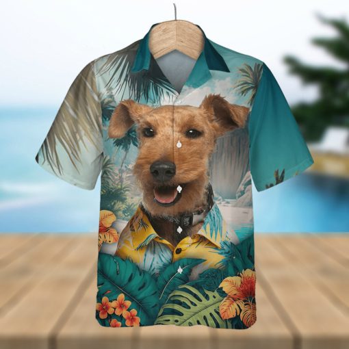 Airedale Terrier Yorkshire’S Pride In 3D Hawaiian Tropical Shirt