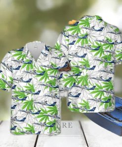 Alaska Airlines Bombardier Q400 Hawaiian Shirt