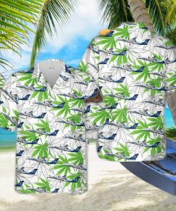 Alaska Airlines Bombardier Q400 Hawaiian Shirt