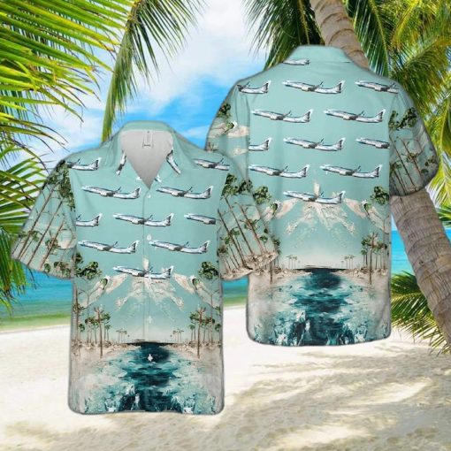 Alaska Airlines Salmon Thirty Ii Hawaiian Shirt