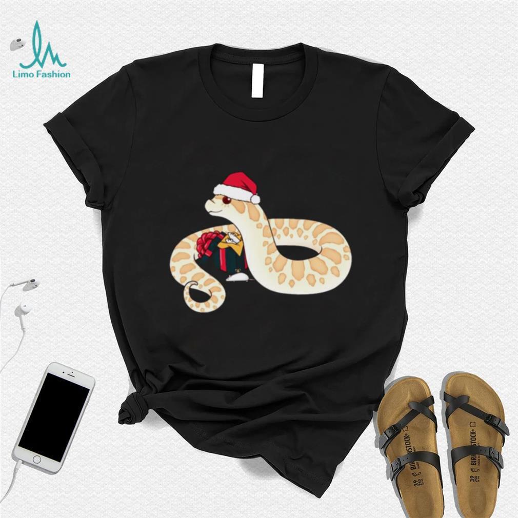 Albino Western Hognose Snake Christmas Edition Unisex T Shirt