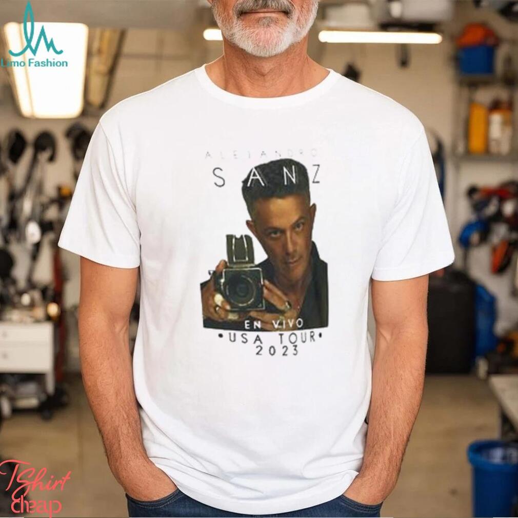 Alejandro Sanz En Vivo Usa Tour 2023 Latino Pop Hoodie T Shirt Alejandro Sanz En Vivo Usa Tour 2023 Latino Pop Hoodie T Shirt