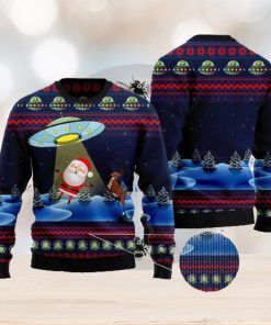 Alien Santa Ugly Christmas Sweater AOP All Over Printed Sweater