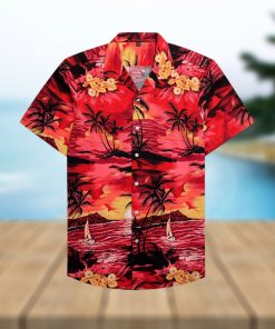 Alimens Gentle 100 Cotton Short Sleeve Hawaiian Shirts for Men Casual Button Down Shirt