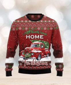 All Hearts Come Home Ugly Christmas Sweater Cute Christmas Gift For Family