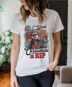 All I Want For Christmas Is RIP Yellow Stone Unisex T Shirt