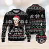 We Whiskey You A Merry Ugly Christmas Sweater Thankgiving Gift Men Women