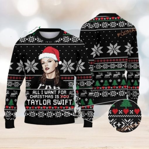 All I Want For Christmas Is Taylor Swift Best Funny Ugly Sweater