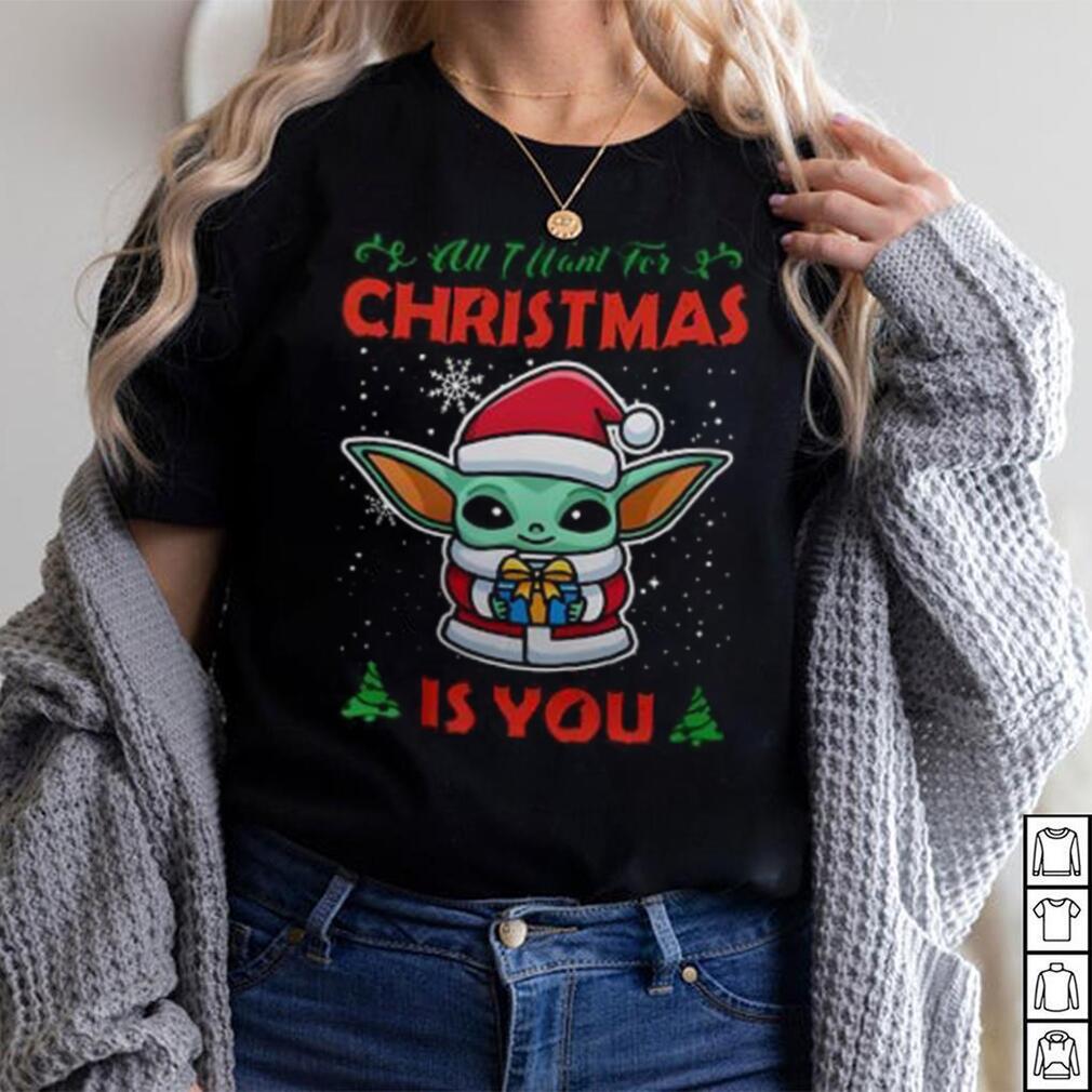 Baby Yoda A Merry Chiristmas I Wish You Tumbler - Teeruto