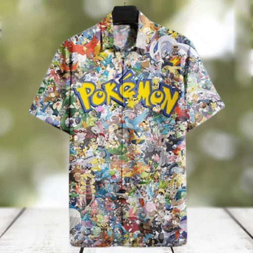 All Pocket Monsters Pokemon Hawaiian Shirt Birthday Gift For Summer Lovers