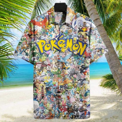 All Pocket Monsters Pokemon Hawaiian Shirt Birthday Gift For Summer Lovers