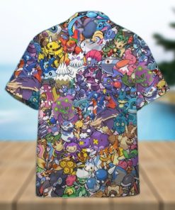 All The Pokemon That You Would Know Pokemon Hawaiian Shirt Summer Vacation Gift