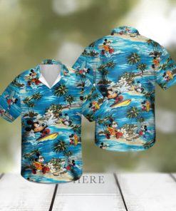 Aloha Beach Disney Mickey Mouse Hawaiian Shirt Trendy Summer