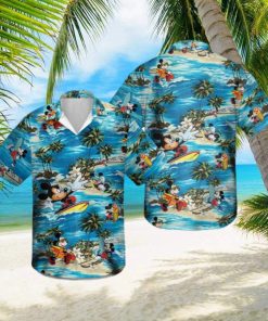 Aloha Beach Disney Mickey Mouse Hawaiian Shirt Trendy Summer