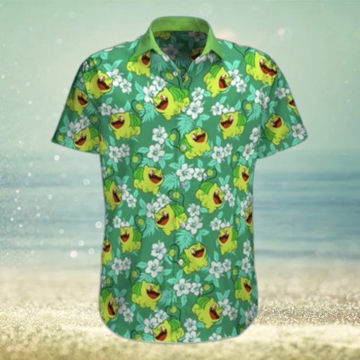 Aloha Bulbasaur Pokemon Hawaiian Shirt Summer Gift For Friend