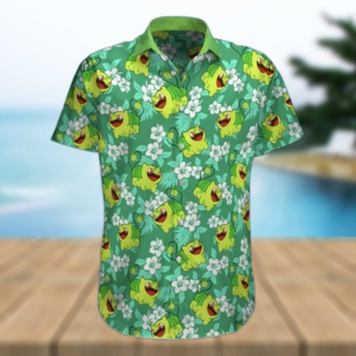 Aloha Bulbasaur Pokemon Hawaiian Shirt Summer Gift For Friend