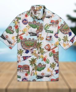 Aloha MLB New York Mets Hawaiian Shirt Birthday Gift For Beach Lovers