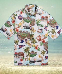 Aloha MLB New York Mets Hawaiian Shirt Birthday Gift For Beach Lovers