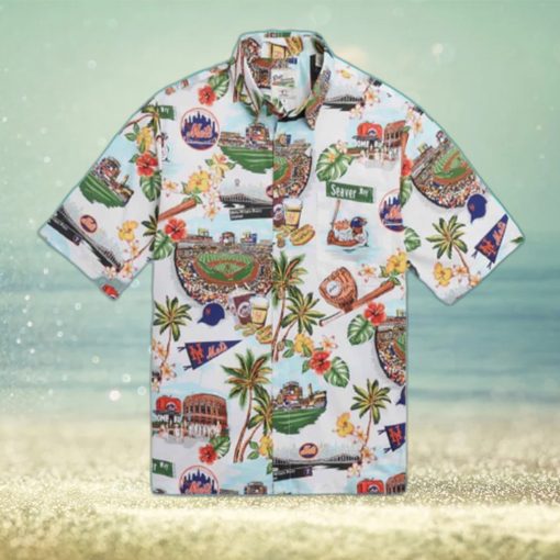 Aloha MLB New York Mets Hawaiian Shirt Birthday Gift For Beach Lovers