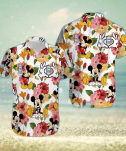 Aloha Mickey Mouse And Busch Light Beer Hawaiian Shirt Trendy Summer Gift