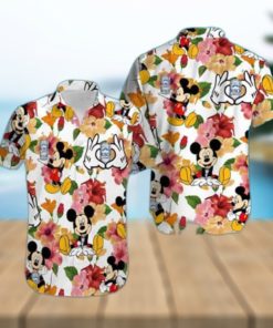 Aloha Mickey Mouse And Busch Light Beer Hawaiian Shirt Trendy Summer Gift