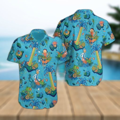 Aloha Rick And Morty Hawaiian Shirt Gift For Beach Vacation