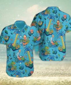 Aloha Rick And Morty Hawaiian Shirt Gift For Beach Vacation