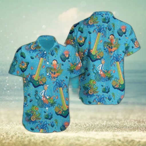 Aloha Rick And Morty Hawaiian Shirt Gift For Beach Vacation