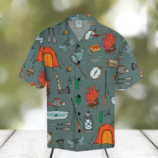 Amazing Camping Hawaiian Shirt