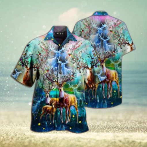 Amazing Deer Full Printing Hawaiian Shirt