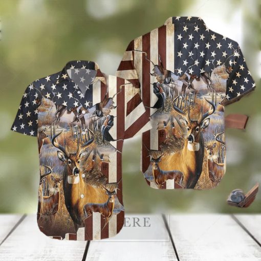 American Hunter Hawaiian Shirt Unisex Adult