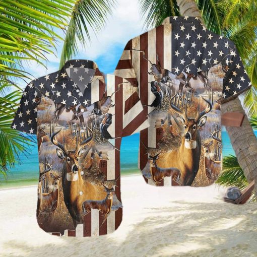 American Hunter Hawaiian Shirt Unisex Adult