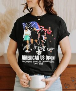 American US Open Women’s Singles Champions Signatures Shirt